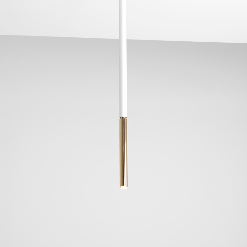 Lubinis šviestuvas STICK WHITE/GOLD L
